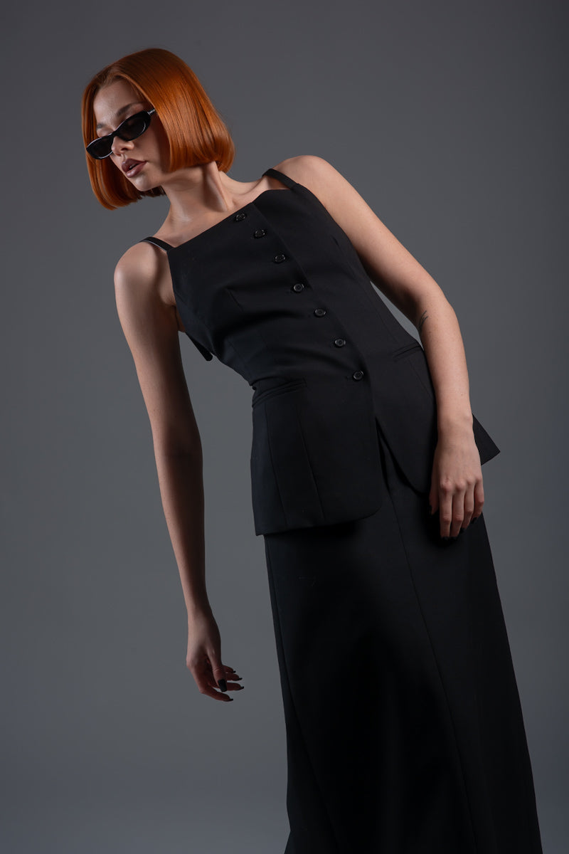 CALISTA - Long Waistcoat