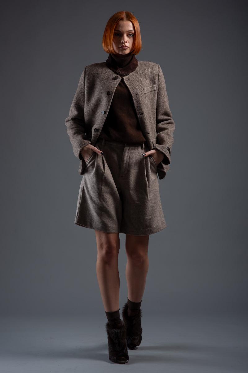 SOLENNE - Brown Coat