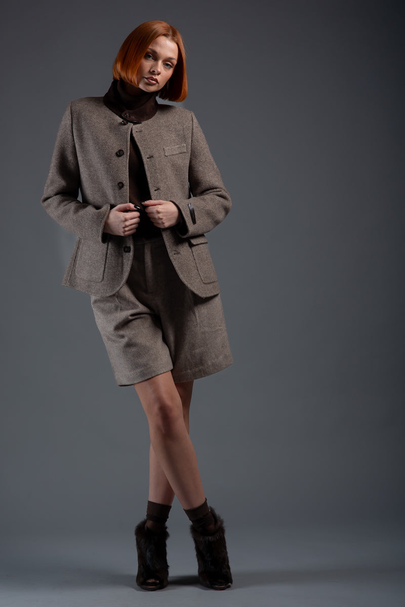 SOLENNE - Brown Coat