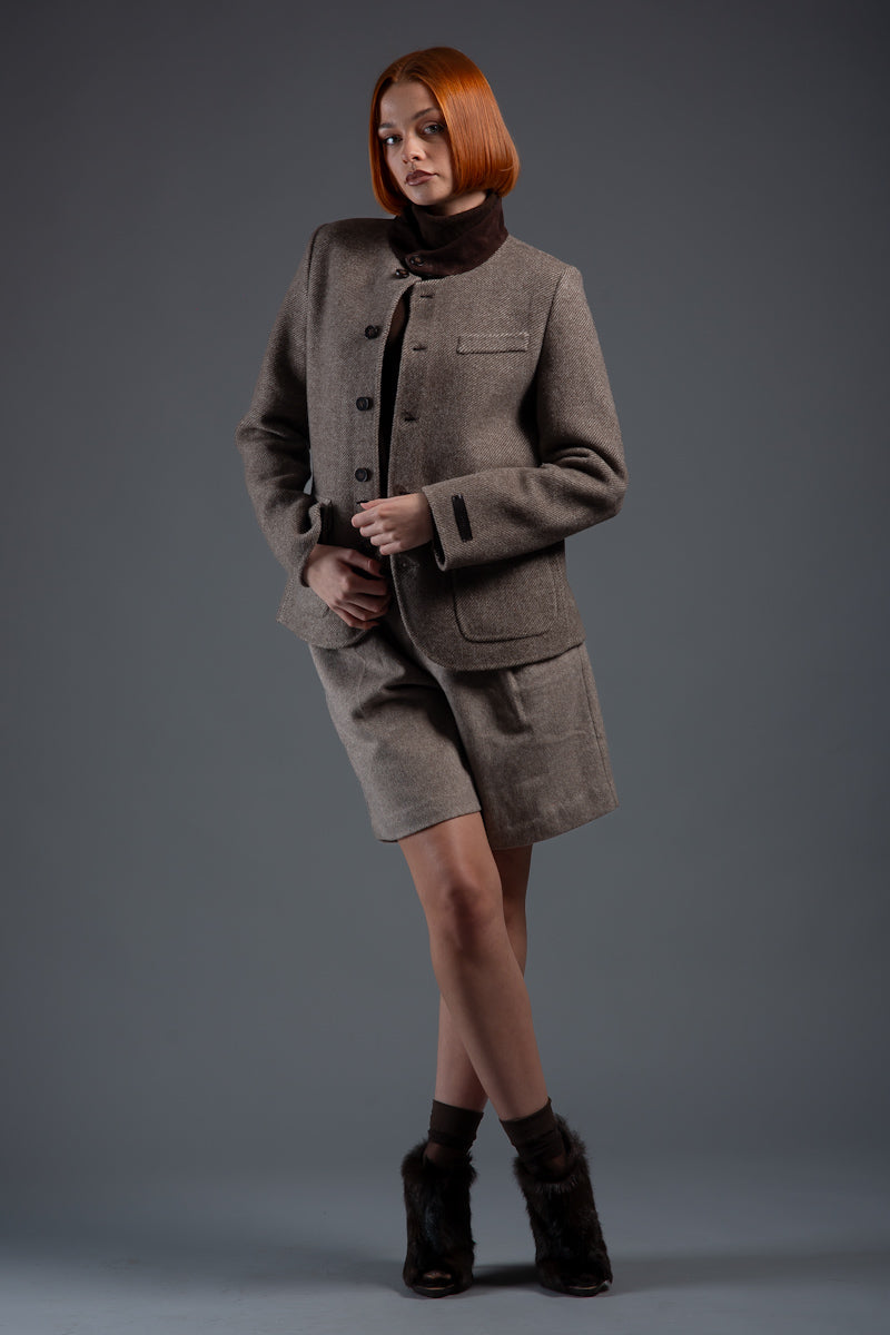 SOLENNE - Brown Coat